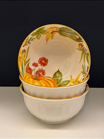 Bowl - Cerâmica - Colorido - Tamanho Médio