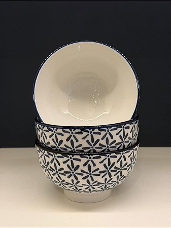 Bowl - Cerâmica - Azul - Tamanho Médio