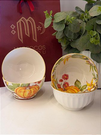 Kit 4 Bowls - Cerâmica - Colorido