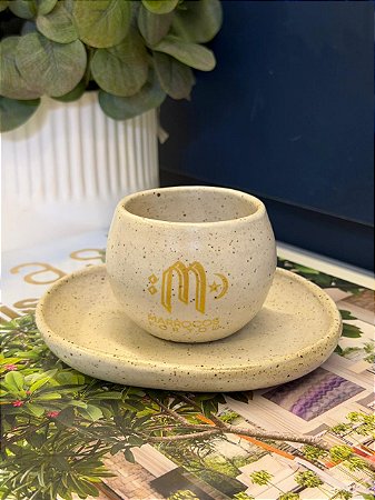 Xícara - Pintada a mão - Unidade - Cerâmica Personalizada