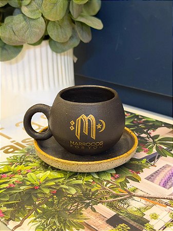 Xícara - Pintada a mão - Unidade - Cerâmica Personalizada