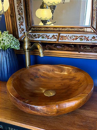 Cuba Sobrepor - Madeira Maciça - Artesanal