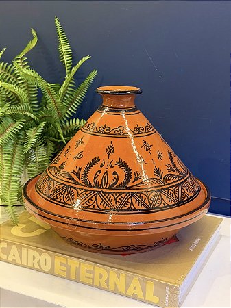 Panela Tagine Marroquina G - Cuscuzeira - Ceramica