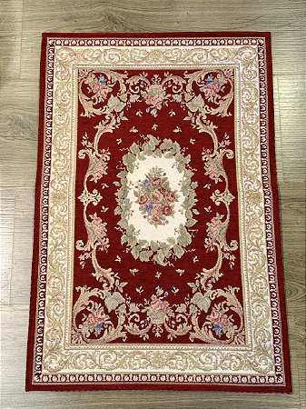 Tapete - Modelo Turco - Vermelho - 0,60 x 0,90MT