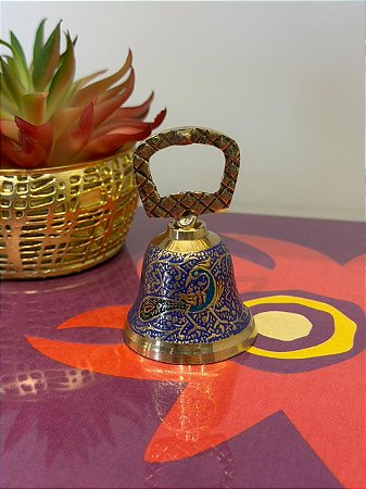 Sino - Latão - Roxo, Dourado e Colorido