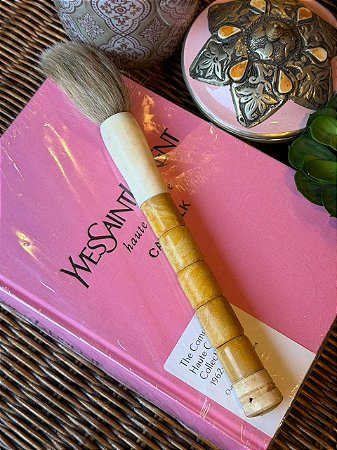 Pincel Decorativo - Escova - Amarelo Mel