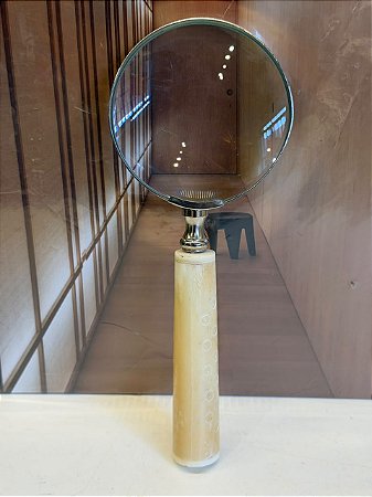 Lupa de Aumento - Osso - Bege