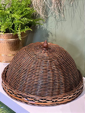 Boleira - Ratan - Natural - Feita a Mão