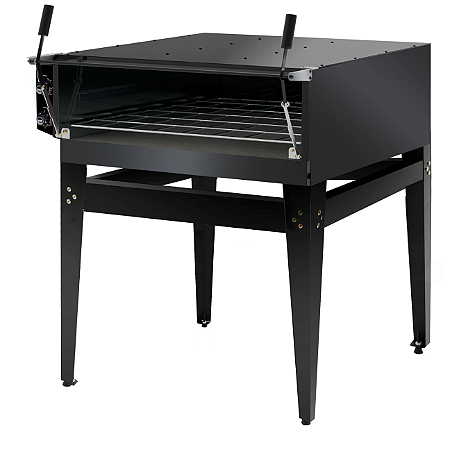 Assador Guilhotina eletrico 220V 80x80cm com Cavalete