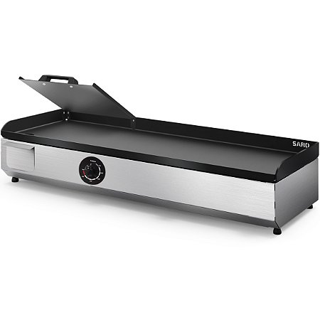 Chapa de Lanche Bifeteira Sanduicheira 100cm Eletrica