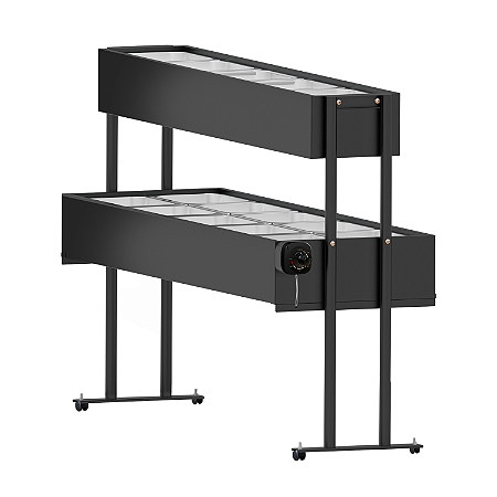 Saladeira Resfriada Com Gelo-X para Buffet 10 Cubas