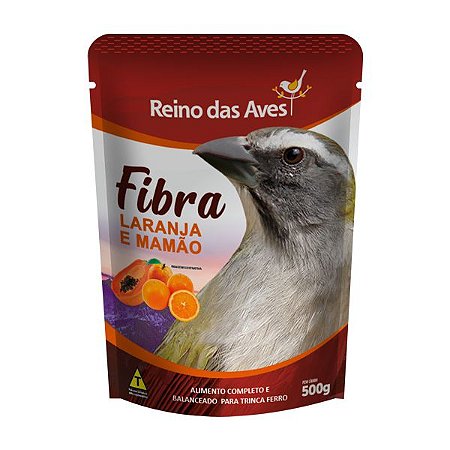 FIBRA LARANJA COM MAMÃO - 500g