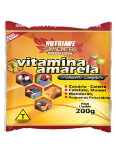 Vitamina Amarela Oleosa com Maçã
