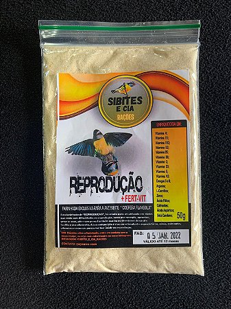 Racão para Sibite- reprodução
