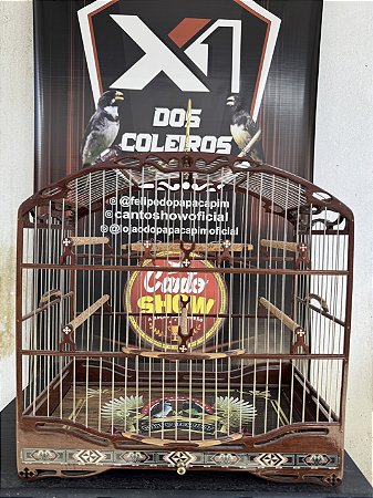 gaiola luxo para papa capim e coleiro -2