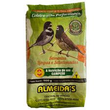 Coleiro Alta Performace 500g - Almeidas