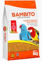 Bambito Extrusado 500g Biotron - Ração Para Psitacídeos