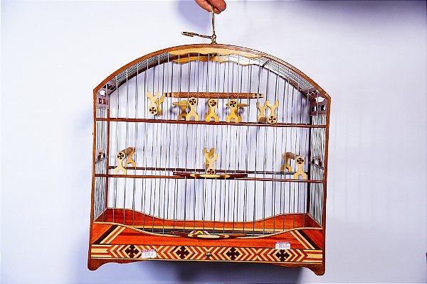 GAIOLA SUPER LUXO- COLEIRO