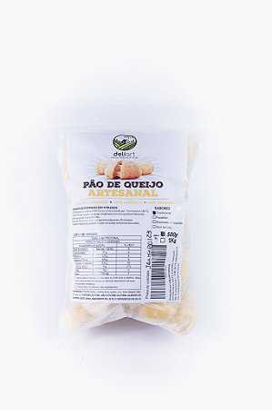 Pão de Queijo Premium sem Lactose 1kg - Deliart