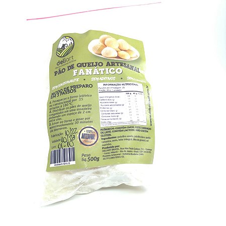 Pão de Queijo - Fanático - 500g - Deliart