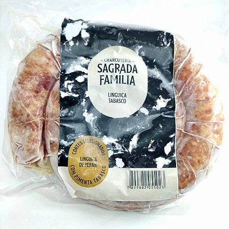 Linguiça Caracol - Tabasco - 500g - Sagrada Família