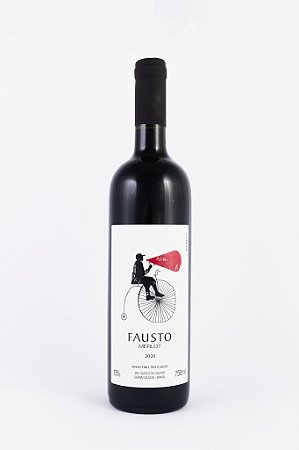 Vinho Fausto Merlot 750 ml - Pizzato