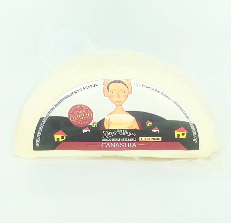 Queijo Dona Antônia Fresco - 1/2 Peça - 500g - Canastra