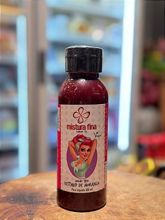 Ketchup de Morango - 300ml - Mistura Fina