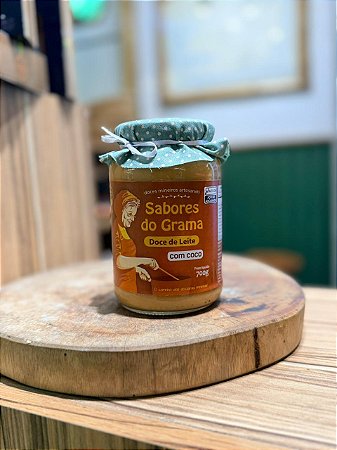 Doce de Leite - Côco - 700g - Sabores do Grama