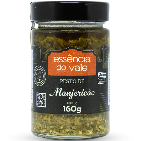 Pesto Manjericão - 160g - Essência do Vale