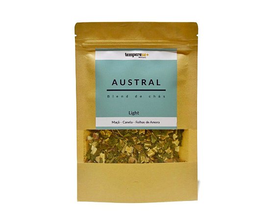 Chá & Infusão Austral - Light - 40g - Temperese+