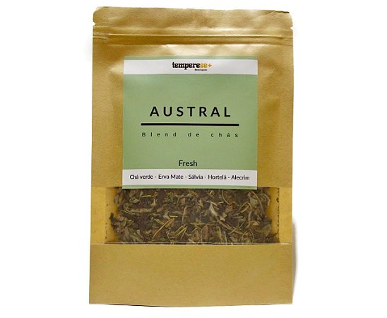 Chá & Infusão Austral - Fresh - 40g - Temperese+