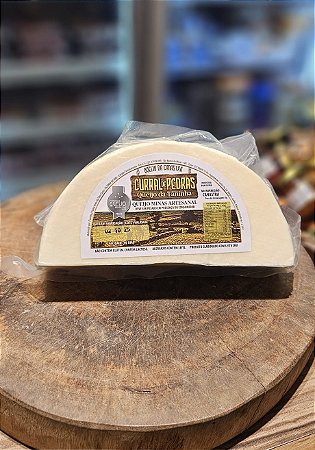 Queijo Curral de Pedras Fresco - 1/2 Peça - 500g - Canastra