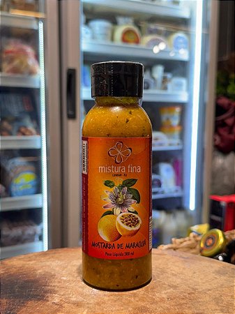 Mostarda de Maracujá - 300ml - Mistura Fina