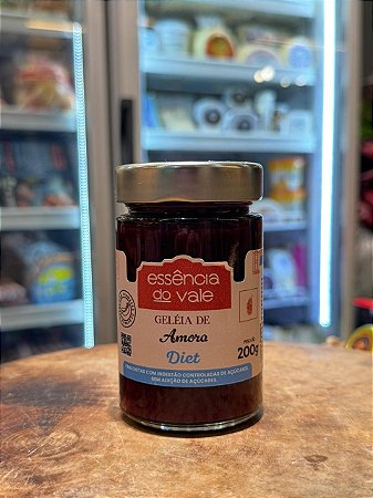 Geleia Diet - Amora - 200g - Essência do Vale