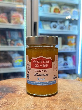 Geleia Diet - Damasco - 200g - Essência do Vale