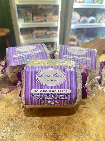 Bolo de Rolo - Goiabada - 280g - Doces Mimos