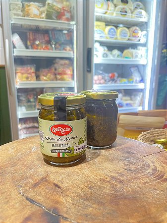 Pesto da Nonna -  Manjericão - 160g - Lourenção