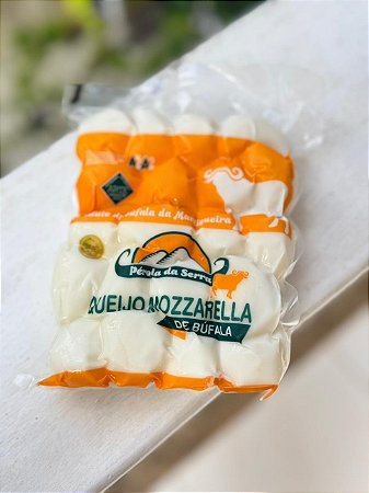 Bolinhas no Vácuo - Búfala - 450g - Pérola da Serra