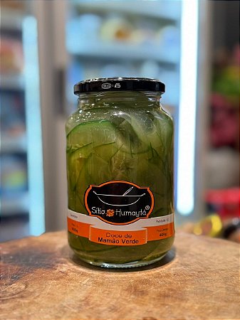 Mamão Verde - 600g - Sítio Humaytá