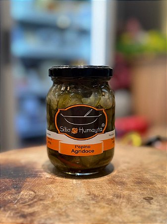 Pepino Agridoce - 240g - Sítio Humaytá