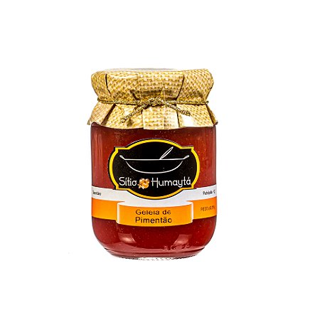 Geleia - Pimentão Vermelho - 310g - Sítio Humaytá