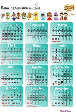 Calendário Umbanda/Orixás