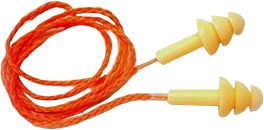 Protetor Auricular 3M POMP PLUS Tipo Plug Laranja c/cordão de Algodão