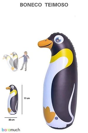 Boneco Teimoso Pinguim