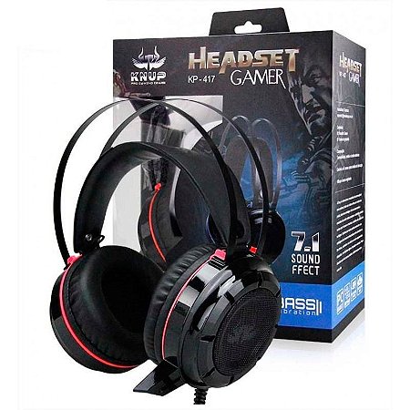 HEADSET GAMER KNUP