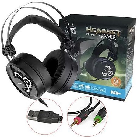 HEADSET GAMER KNUP 7.1