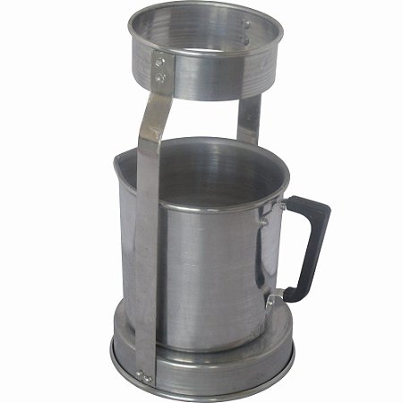 Suporte Mariquinha Para Coador de Café de Pano com Canecão 1,2 litros Em Alumínio