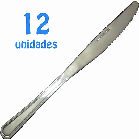 Jogo de Garfos de Mesa em Inox com 12 Unidades - Máquinas, Equipamentos e  Utensílios Domésticos para Bares, Restaurantes, Lanchonetes, Supermercados,  Cozinha Industrial.