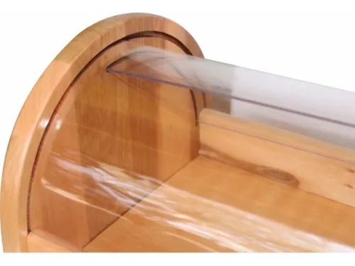 Kit Tampas Em Acrílico Reposição Para Porta Pão De Madeira